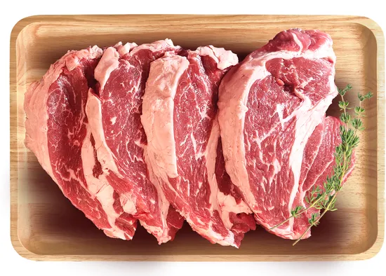 פרוסות צלי כתף